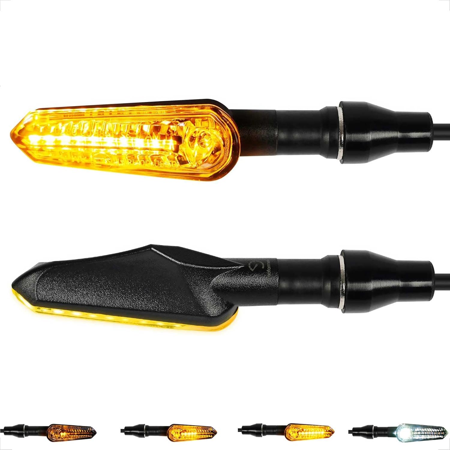 Detalle de evermotor Motorcycle Indicator 12V LED DRL, IP67 🏍