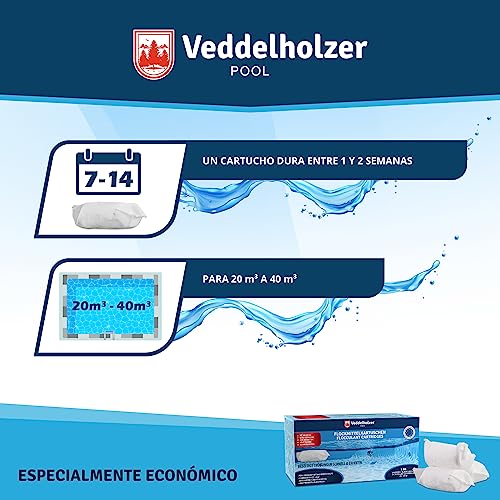 Thumbnail 2 de Veddelholzer floculante en cartuchos (1 kg, 8 x 125 g) para filtros de arena y vidrio