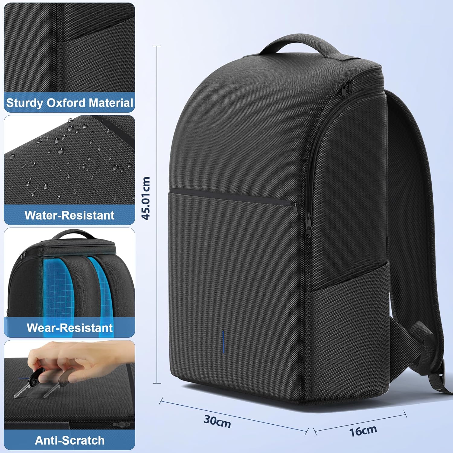 Detalle 2 de Rysker PS5 Rucksack mit großer Kapazität für Konsole