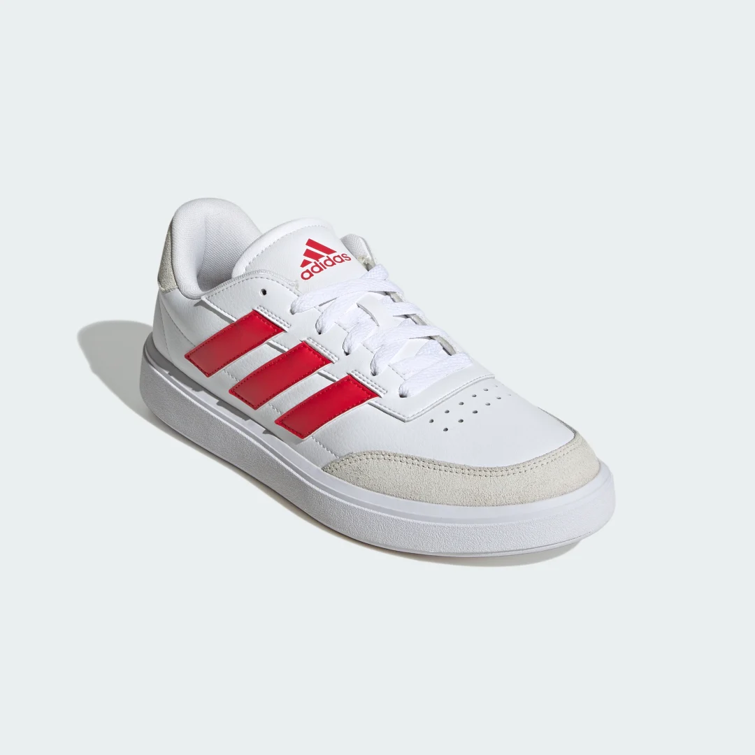 Thumbnail 3 de Zapatilla Courtblock de Adidas: equilibrio entre estilo urbano y comodidad en color blanco