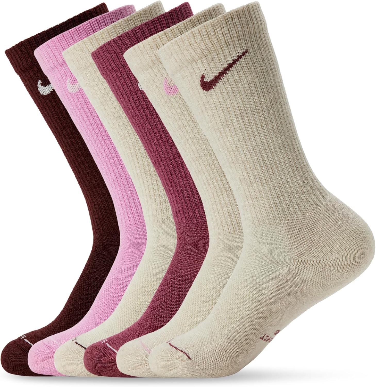 Thumbnail 5 de Nike Everyday Plus Crew (6 Pairs) – Multi-Color, Large