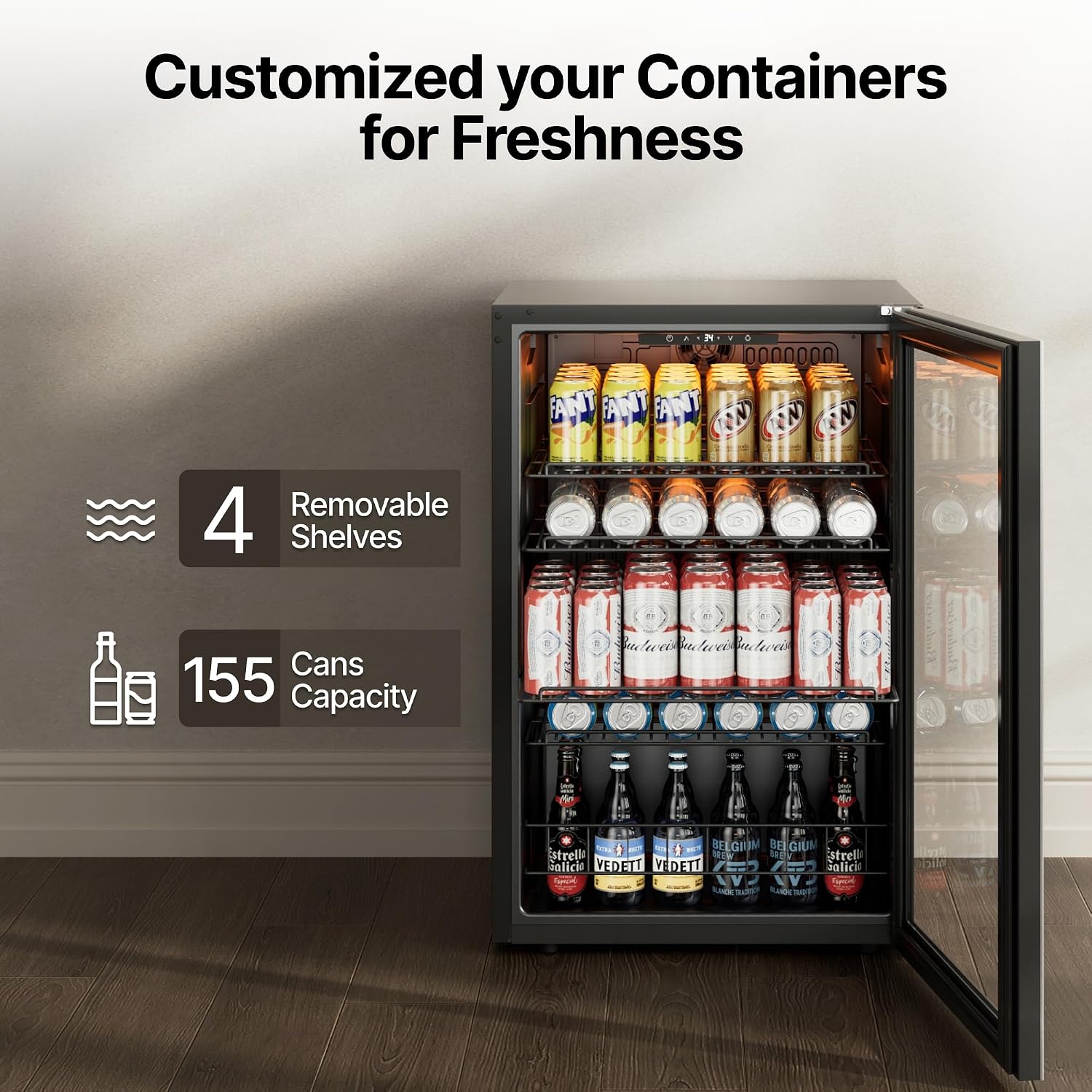 Detalle 1 de Ca'Lefort beverage refrigerator 4.59 cu. ft.