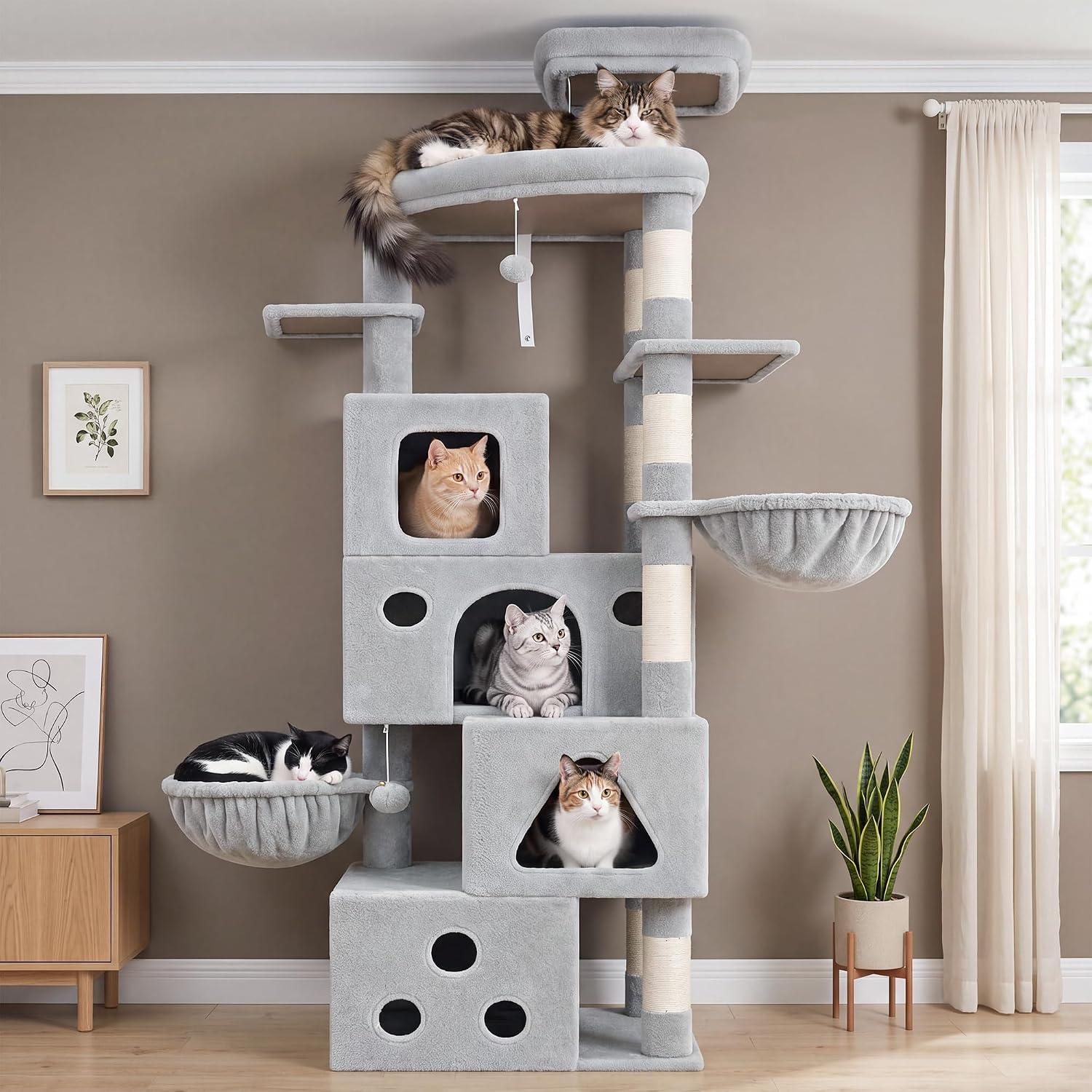 Detalle 2 de Gitelsnour Cat Tree GCT809W