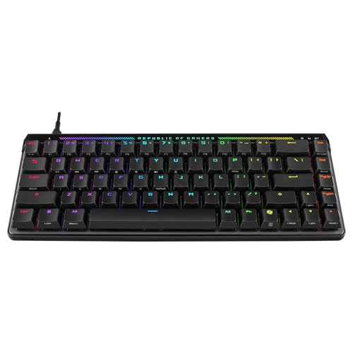 Thumbnail 8 de ASUS ROG Falchion Ace HFX (HFX) teclado gaming analógico 65% con ROG HFX magnéticos y 8000 Hz