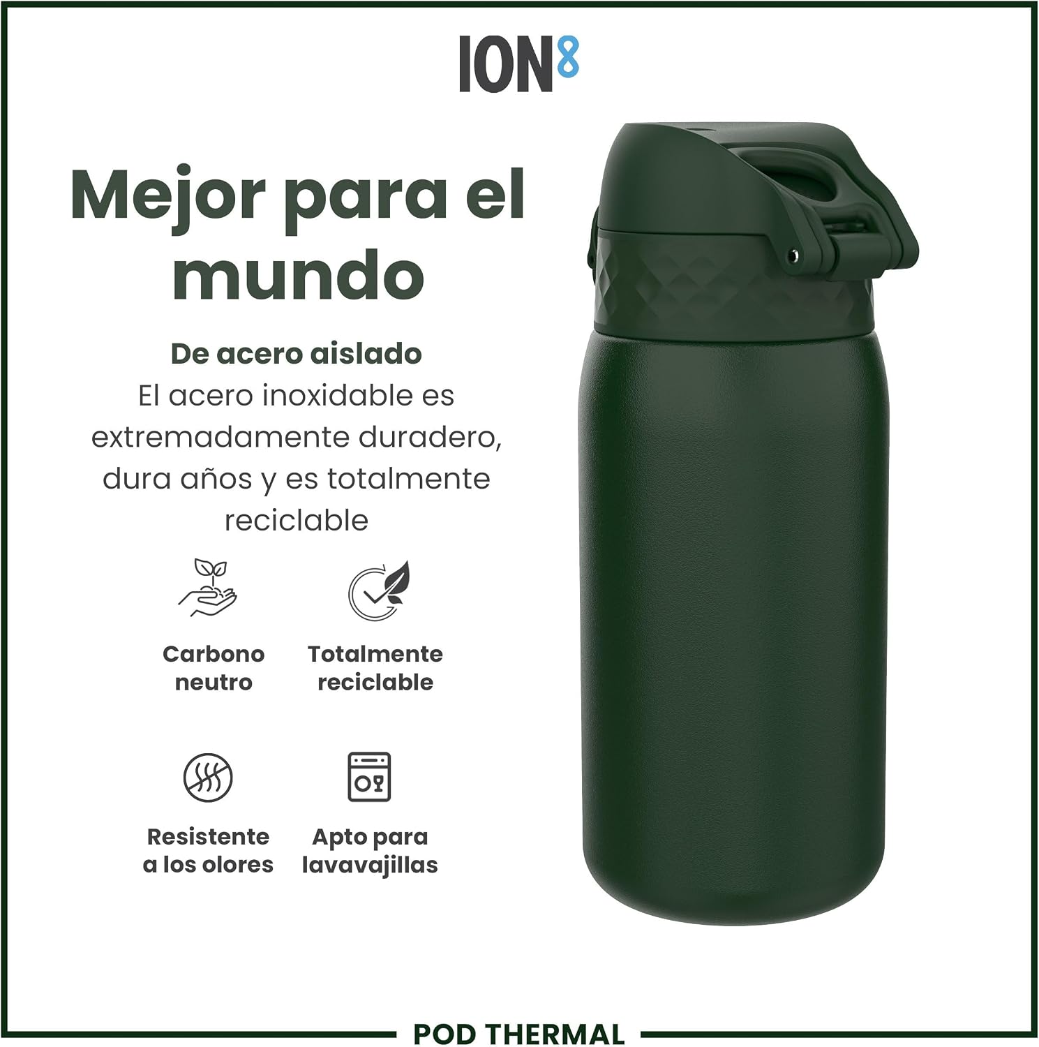 Thumbnail 4 de ION8 Botella Térmica Niños Acero Inoxidable 320ml 🚰