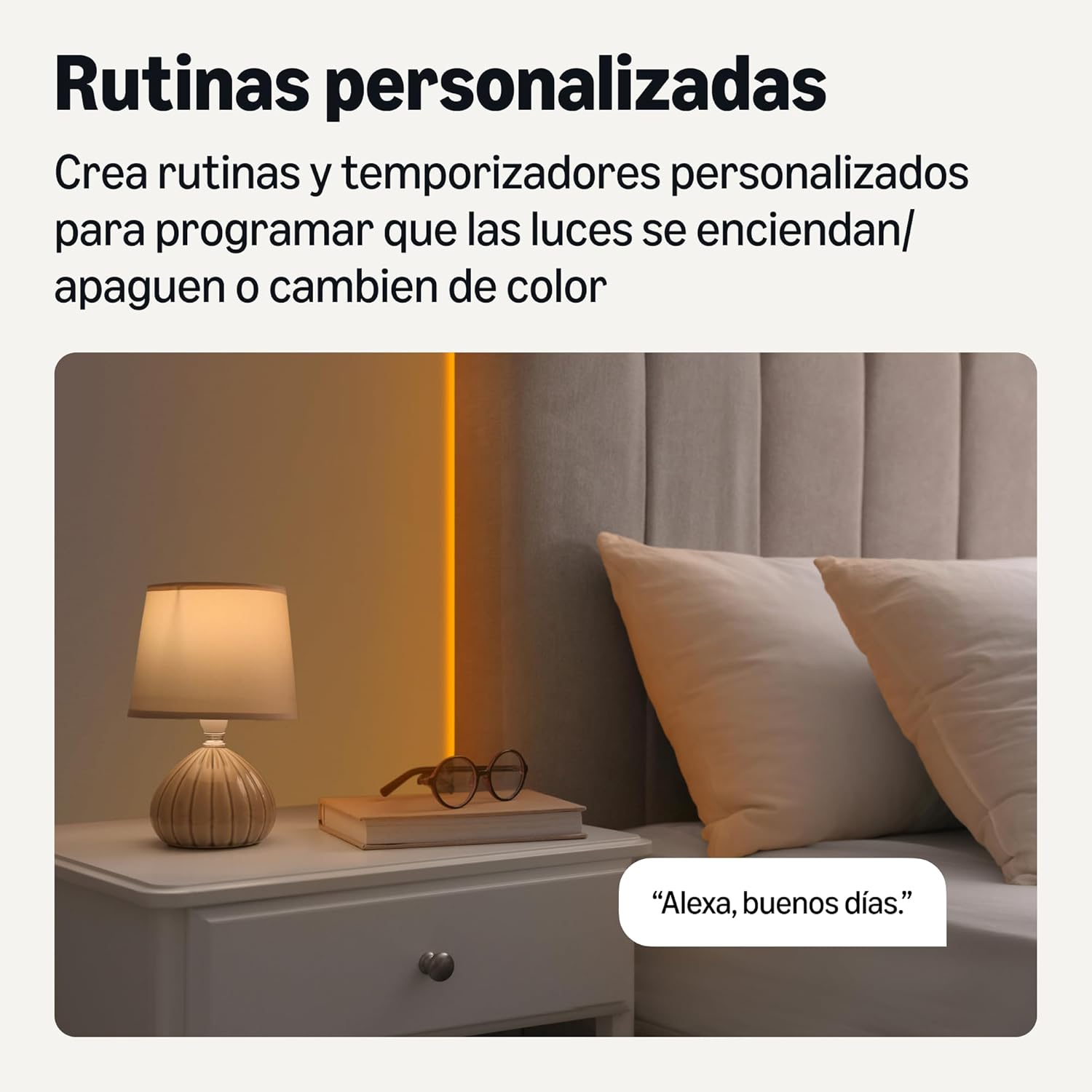 Thumbnail 4 de Amazon Basics Tira de luz LED Smart RGBW 10m con WiFi Alexa 🌈