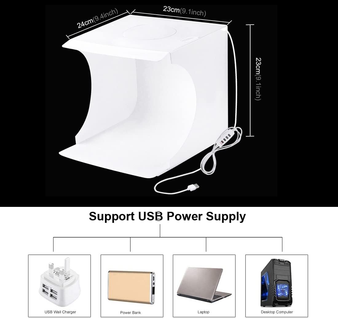 Thumbnail 3 de PULUZ Mini photo studio light box kit 24cm