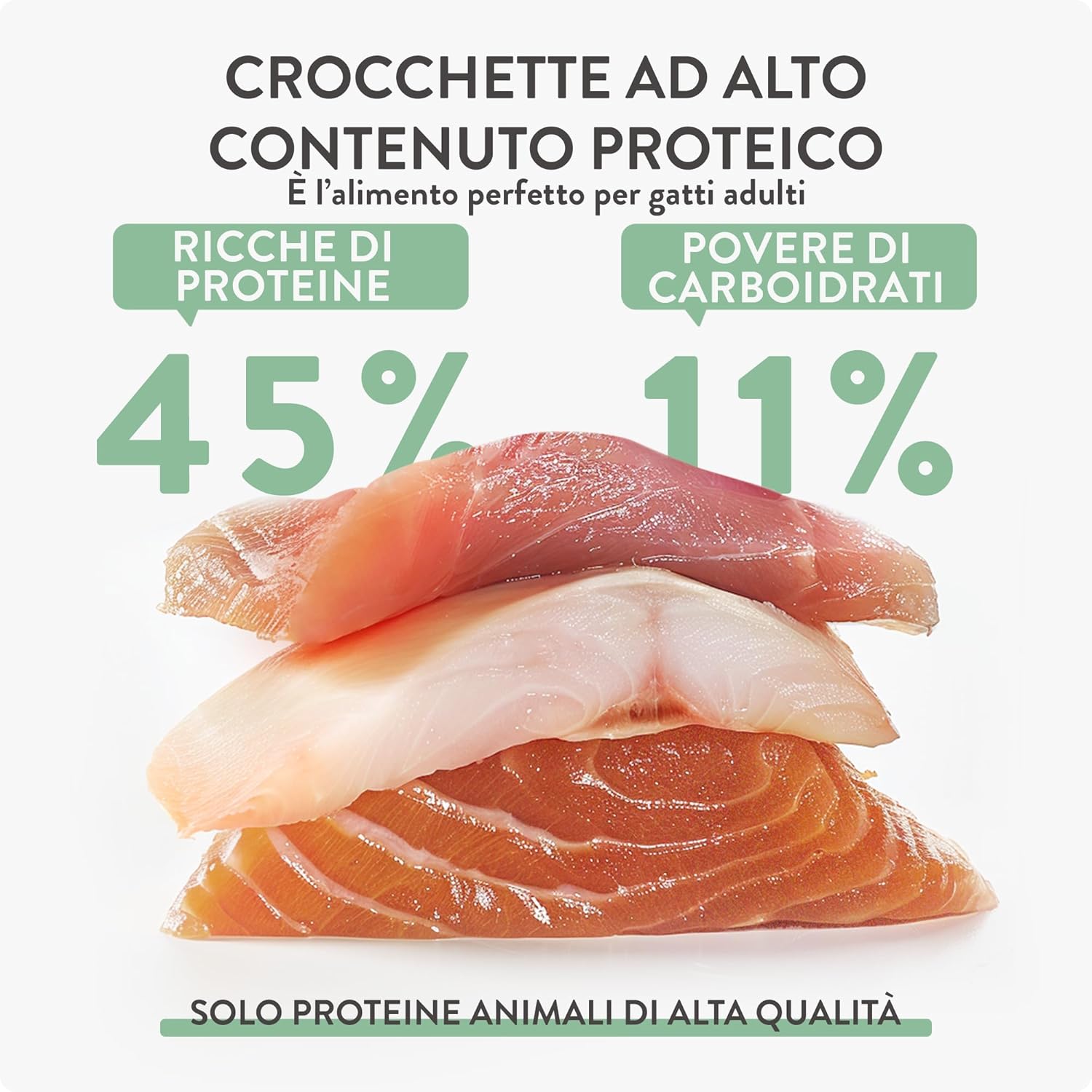 Thumbnail 6 de Schesir Born Carnivore Pollo e Uovo – Crocchette al forno per Gatti adulti, 1,25 kg