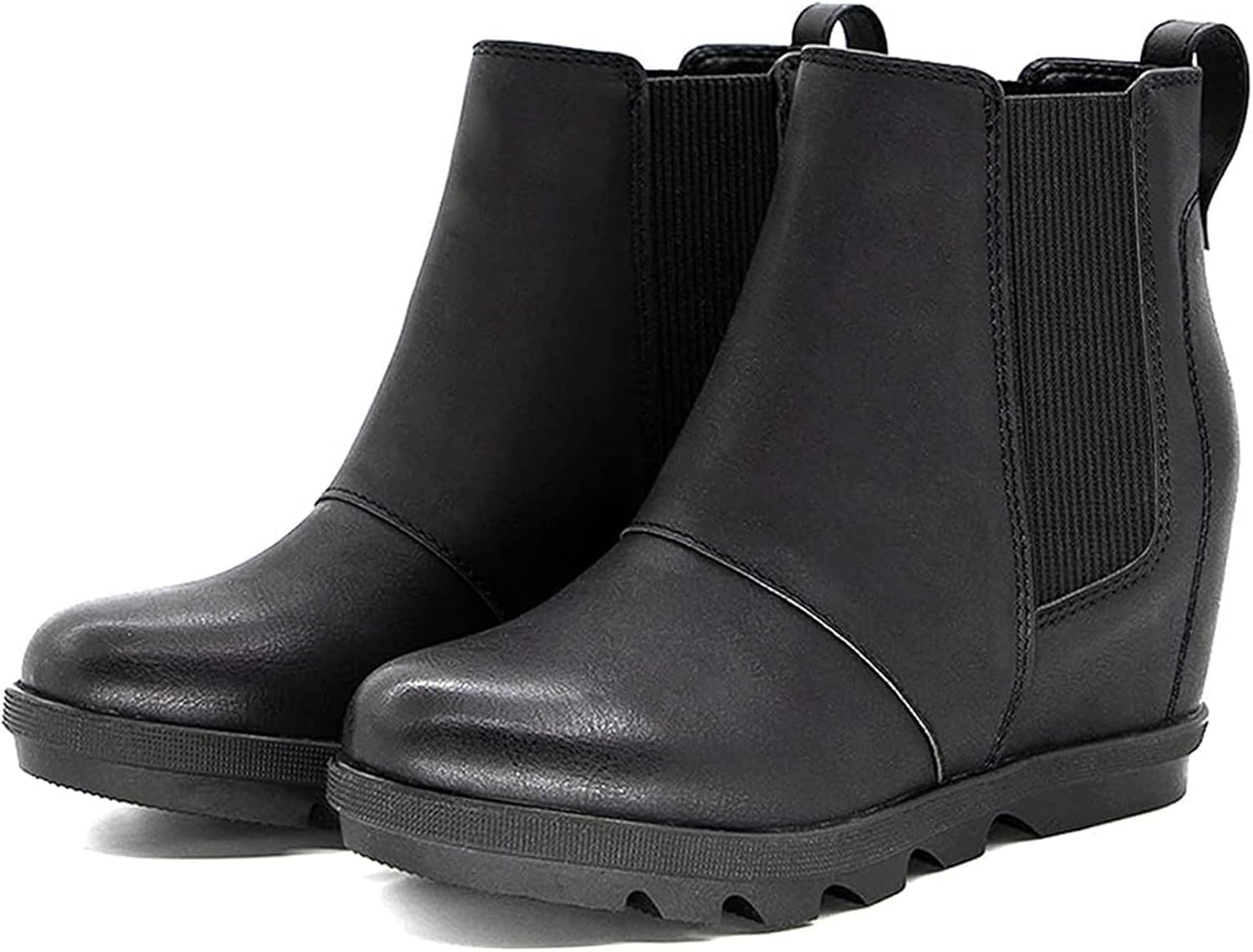 Thumbnail 6 de Athlefit Women's Wedge Boots Comfortable Ankle Booties