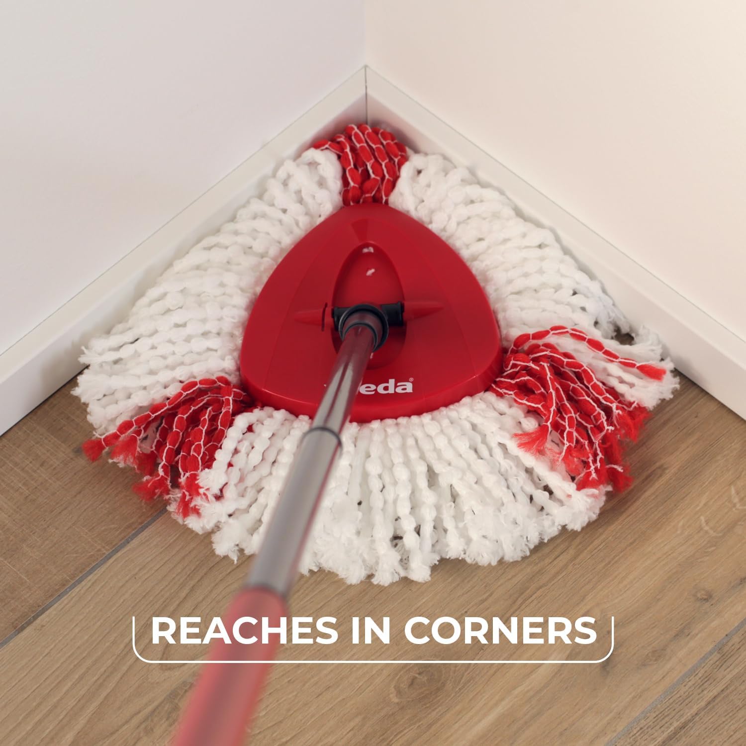 Thumbnail 3 de Vileda Turbo Sistema lavapavimenti rotante con secchio e pedale, manico telescopico 55–130 cm