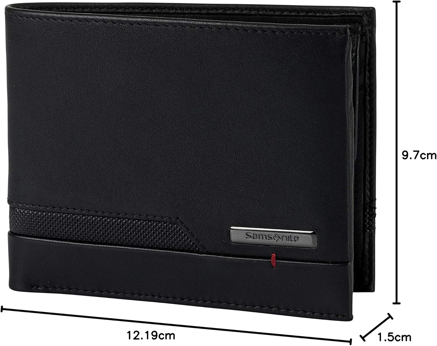 Thumbnail 3 de Samsonite Pro-DLX 5 Slg - Portefeuille noir, 12,2 cm