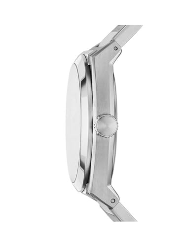 Detalle 2 de Fossil Everett para hombre: reloj de cuarzo con fecha, correa intercambiable en piel o acero