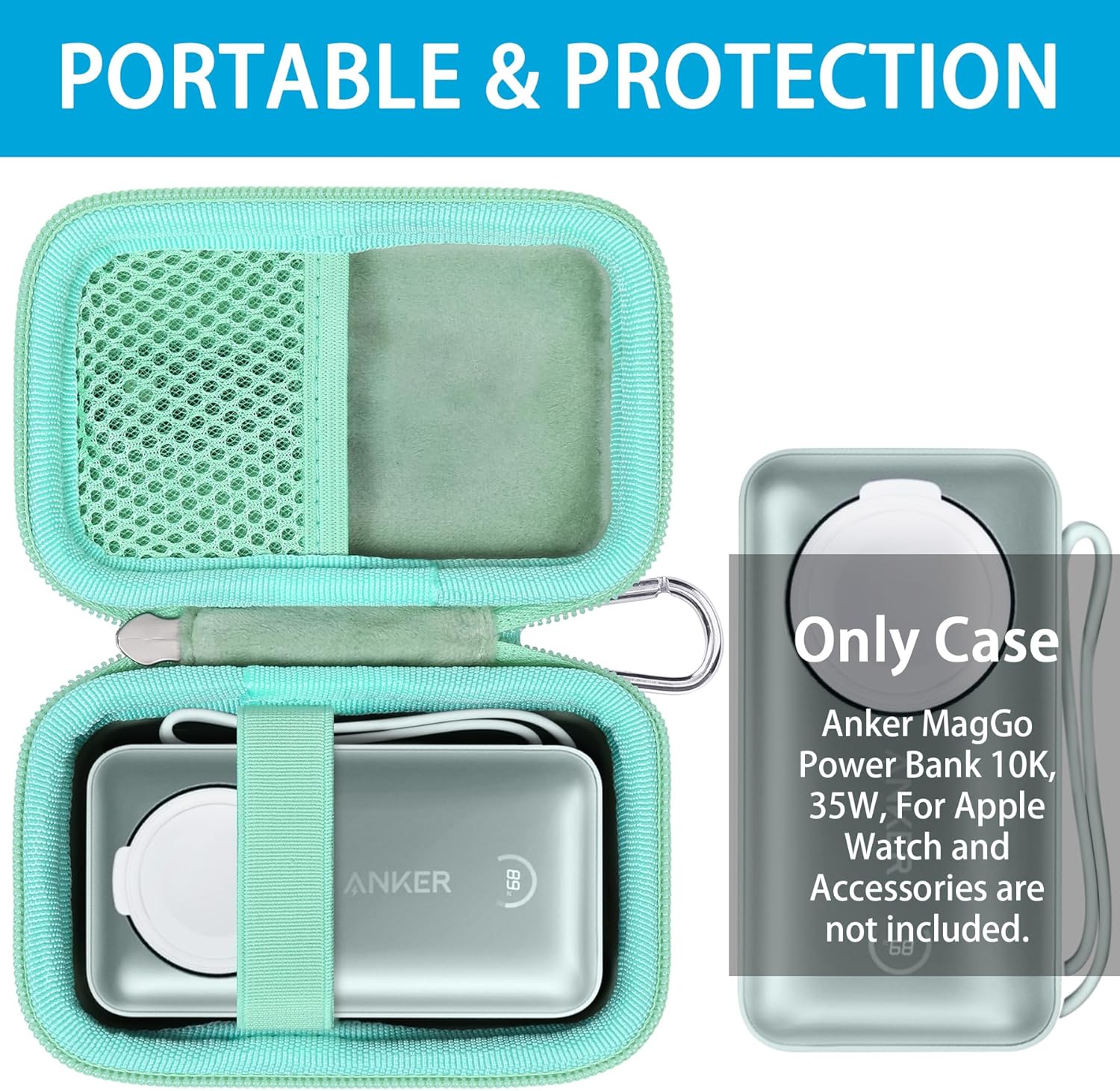 Detalle 2 de Khanka Case for Anker MagGo 10k