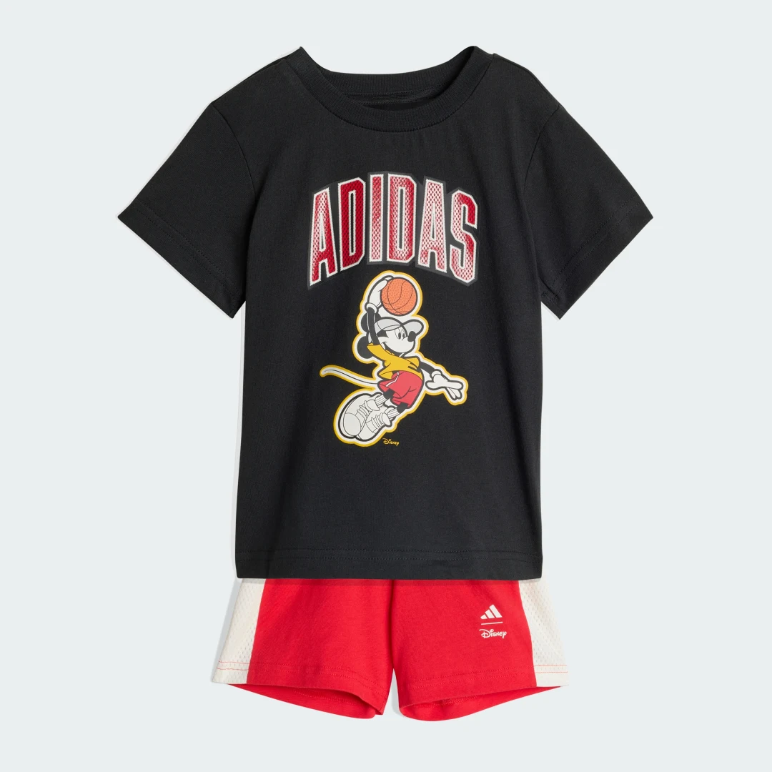 Detalle de Conjunto con camiseta Adidas Disney Mickey Mouse