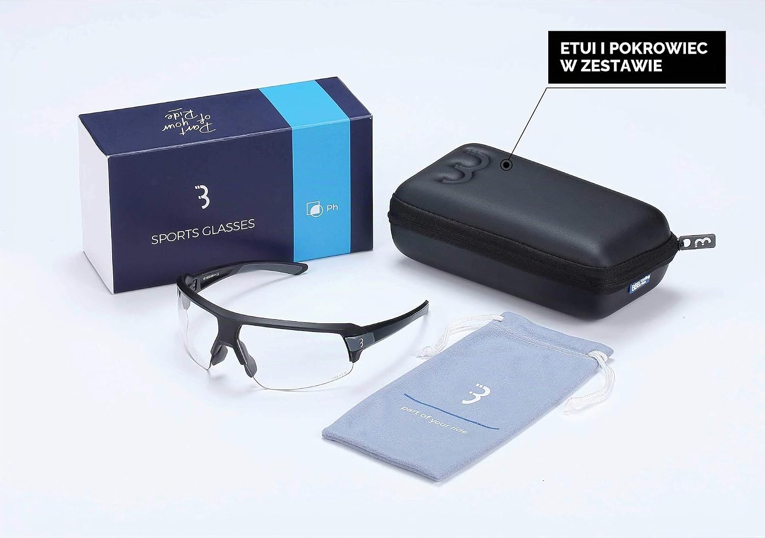 Thumbnail 6 de BBB Cycling Impulse Reader PH – okulary rowerowe fotochromowe +2,0