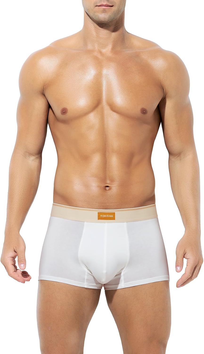 Detalle de Casey Kevin Men’s Underwear Multipack Trunks – Cotton Boxer Shorts with Elastic Waistband (4 Pack)