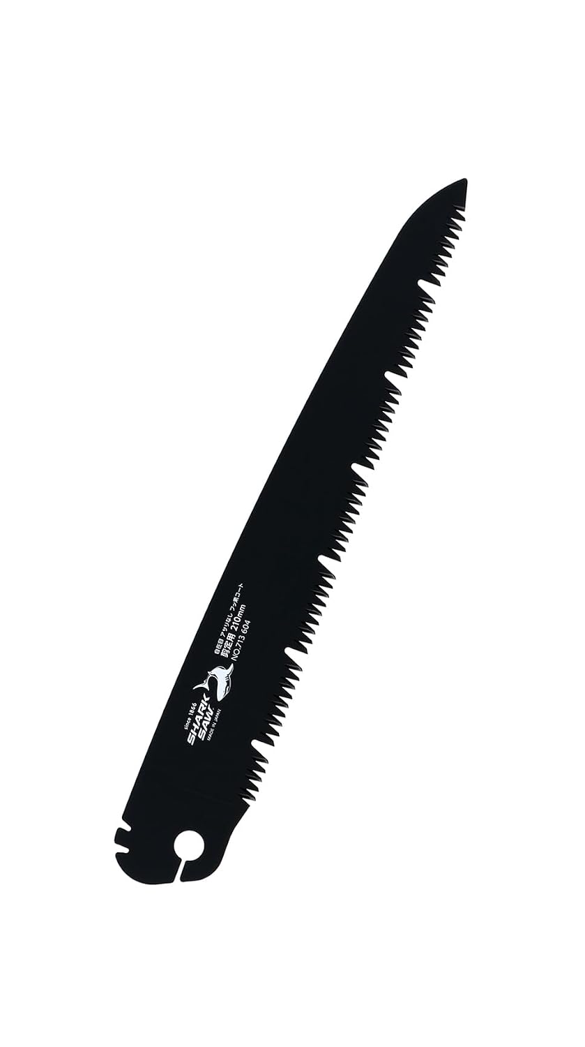 Detalle de 高儀 シャークソー 剪定用替刃 240mm ナタ刃付き SK-85・クリアコート仕上げ