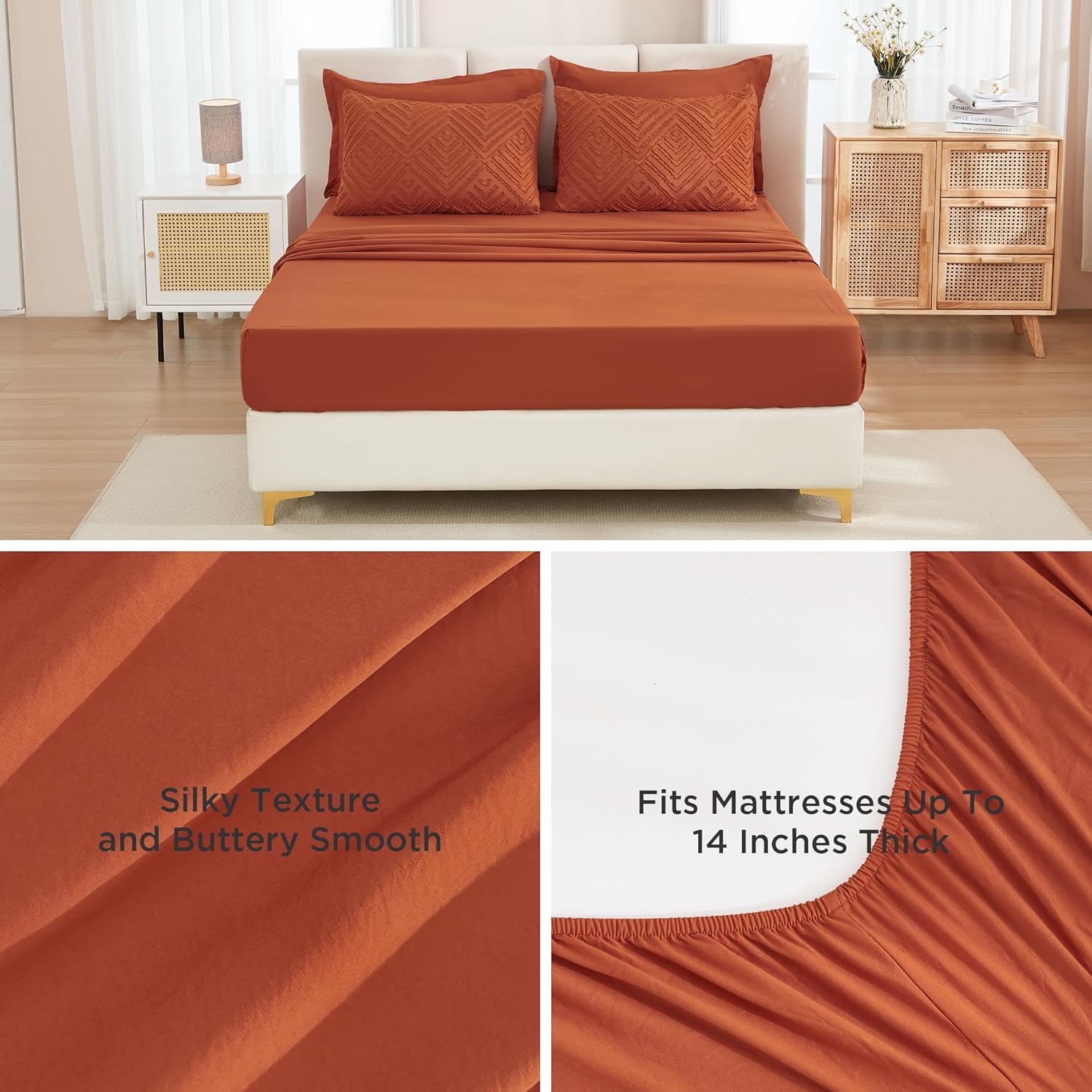 Thumbnail 3 de Andency King Size Comforter Set 7-piece