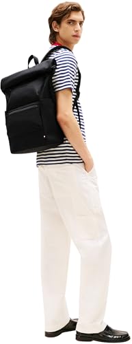 Thumbnail 4 de Tommy Hilfiger Mochila Rolltop Negra Talla Única