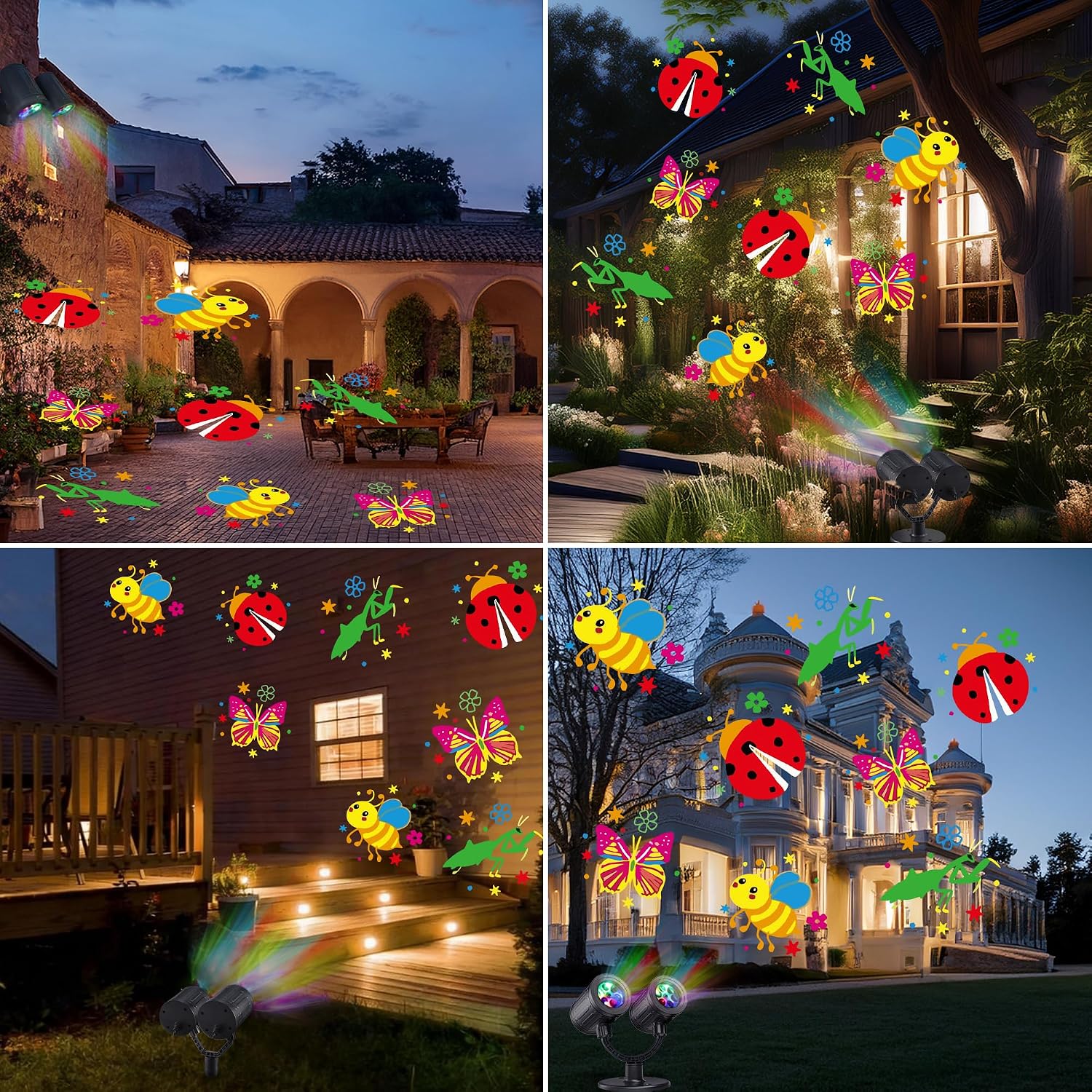 Detalle de Toodour LED Projector Lights, Double Head