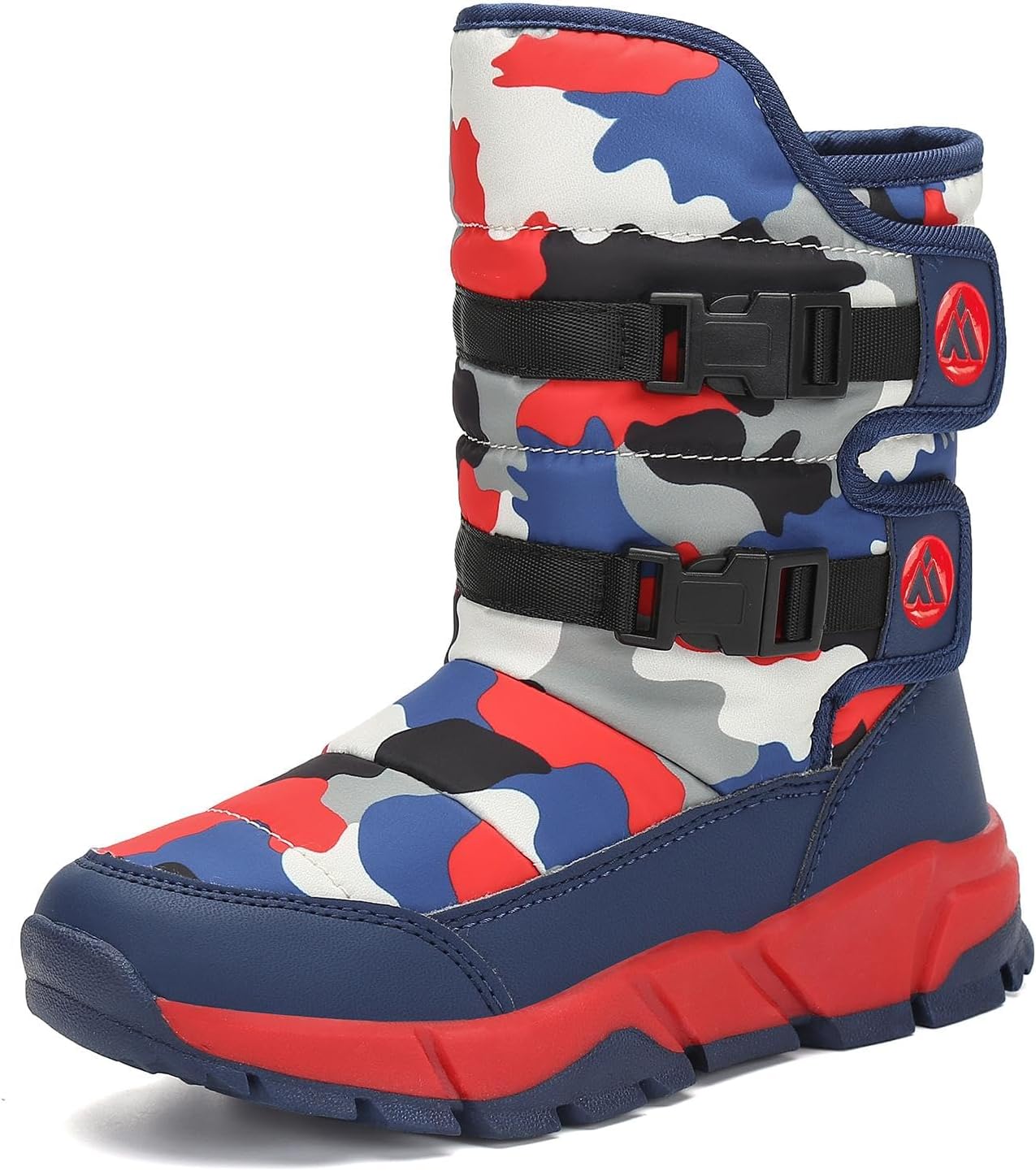 Detalle de Mishansha Winterstiefel Kinder warm gefüttert