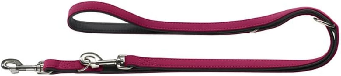 Thumbnail 6 de HUNTER Softie verstellbare Hundeführleine (3-fach) in Nubukoptik – rot/schwarz, 15/200