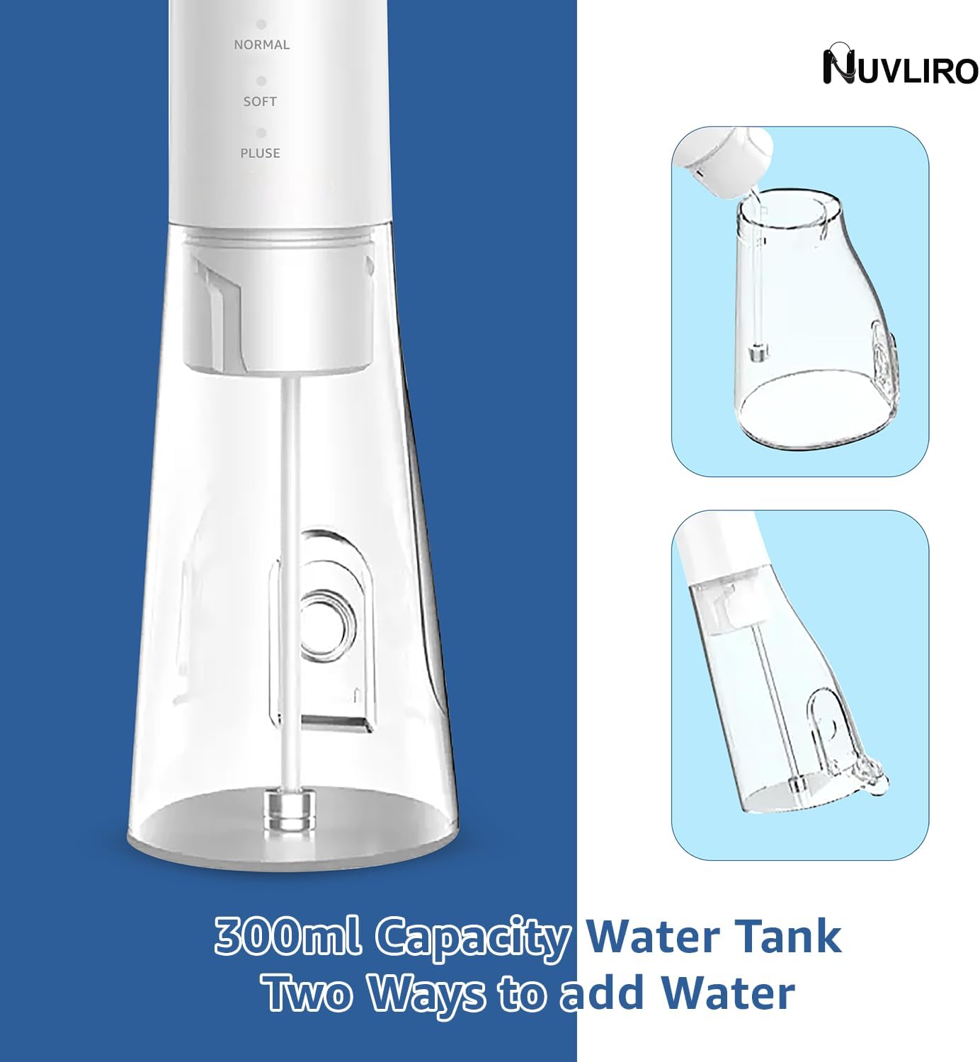 Detalle 1 de Gift-Ready NUVLIRO Electric Neti Pot 300ml