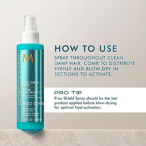 Detalle de Moroccanoil Frizz Shield Styling Spray, 5.4 Fl. Oz