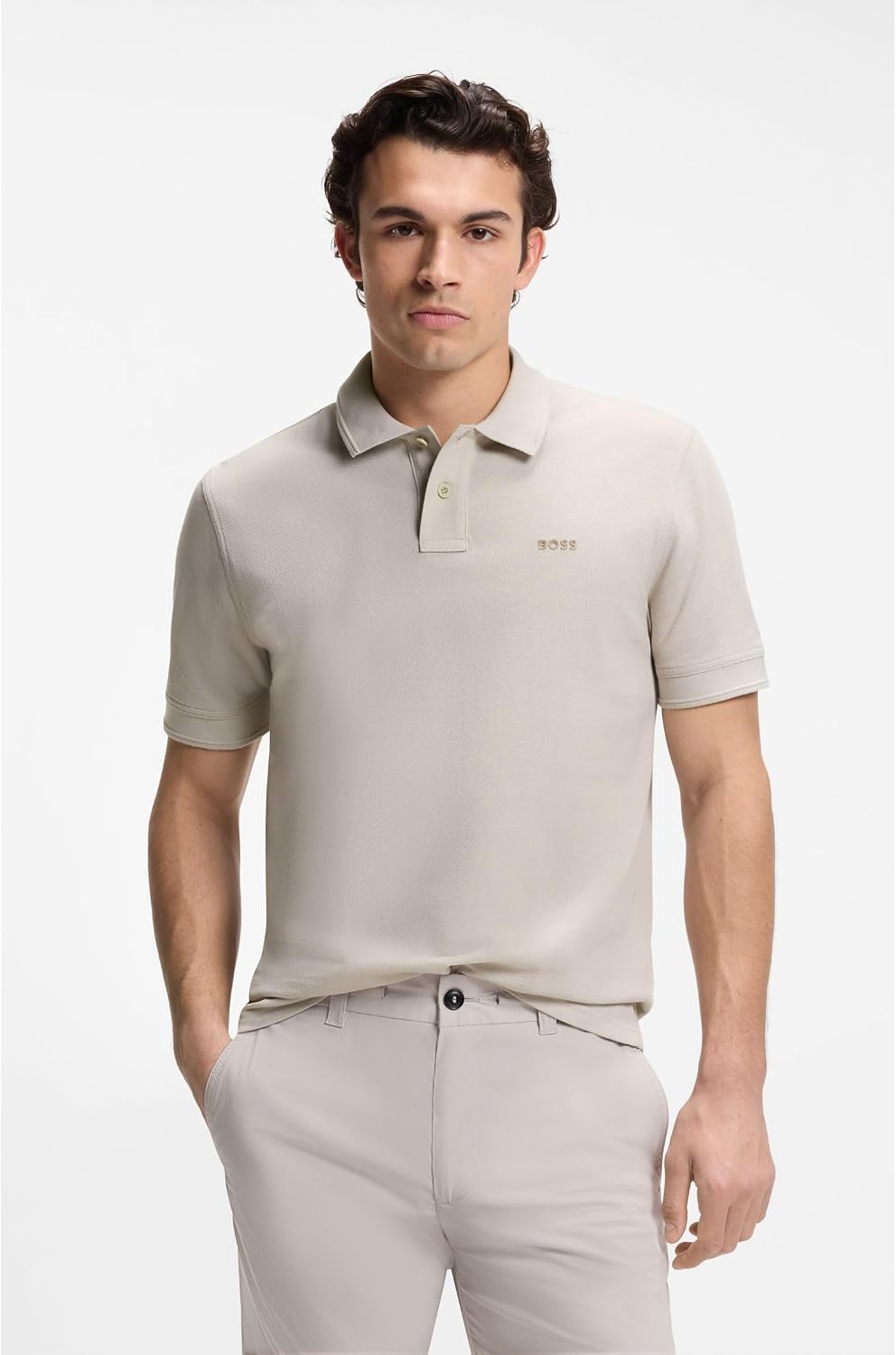 Detalle de BOSS Men's Prime Polo 10256692 01 – Practical smart-casual essential