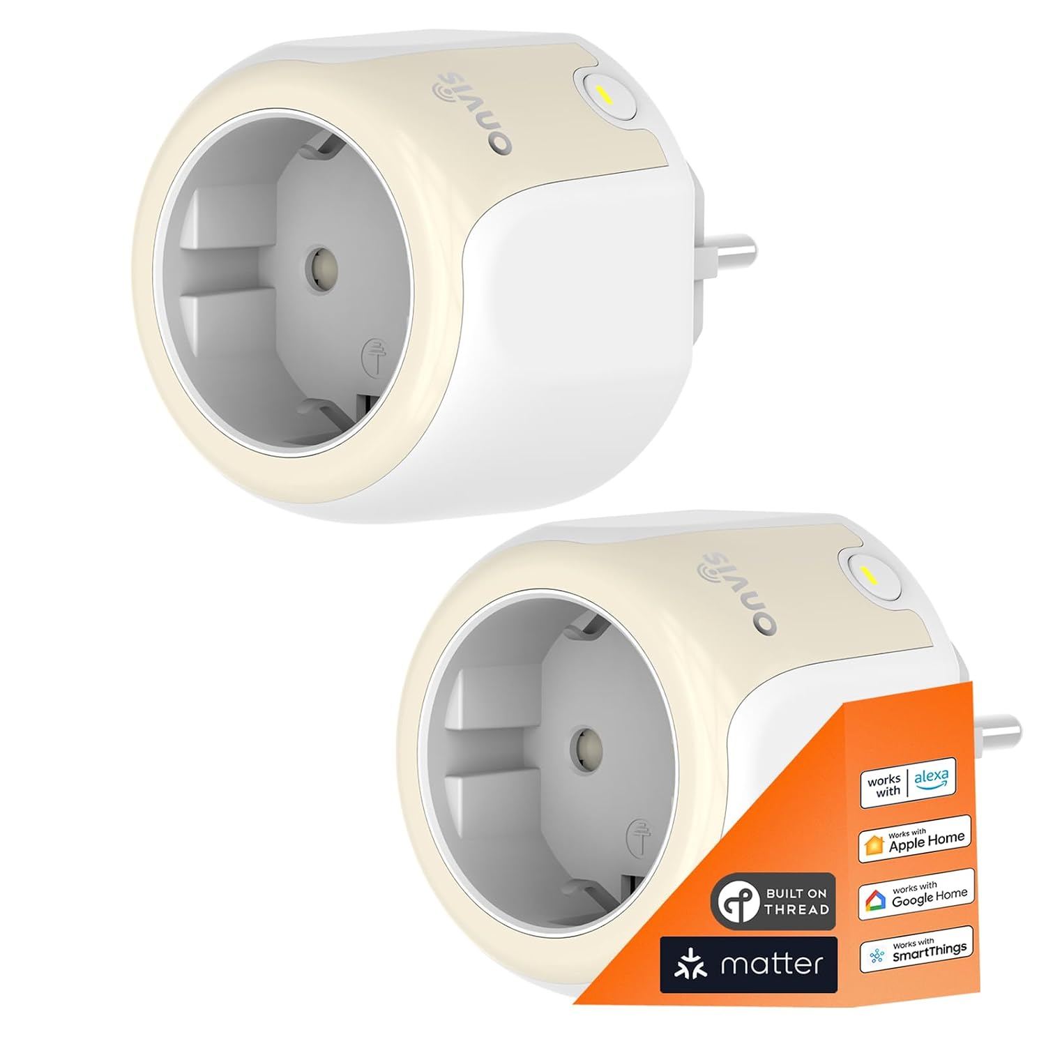 Detalle de Onvis Enchufe Matter Thread Smart Plug