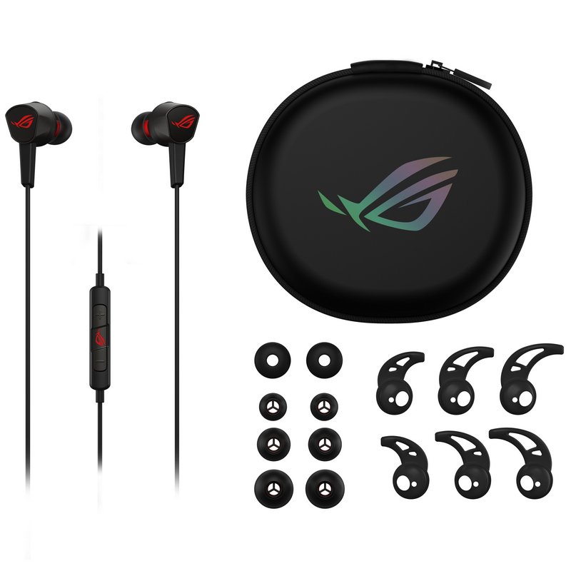 Thumbnail 1 de ASUS ROG Cetra II Core: Auriculares gaming intraurales con transductores ASUS Essence