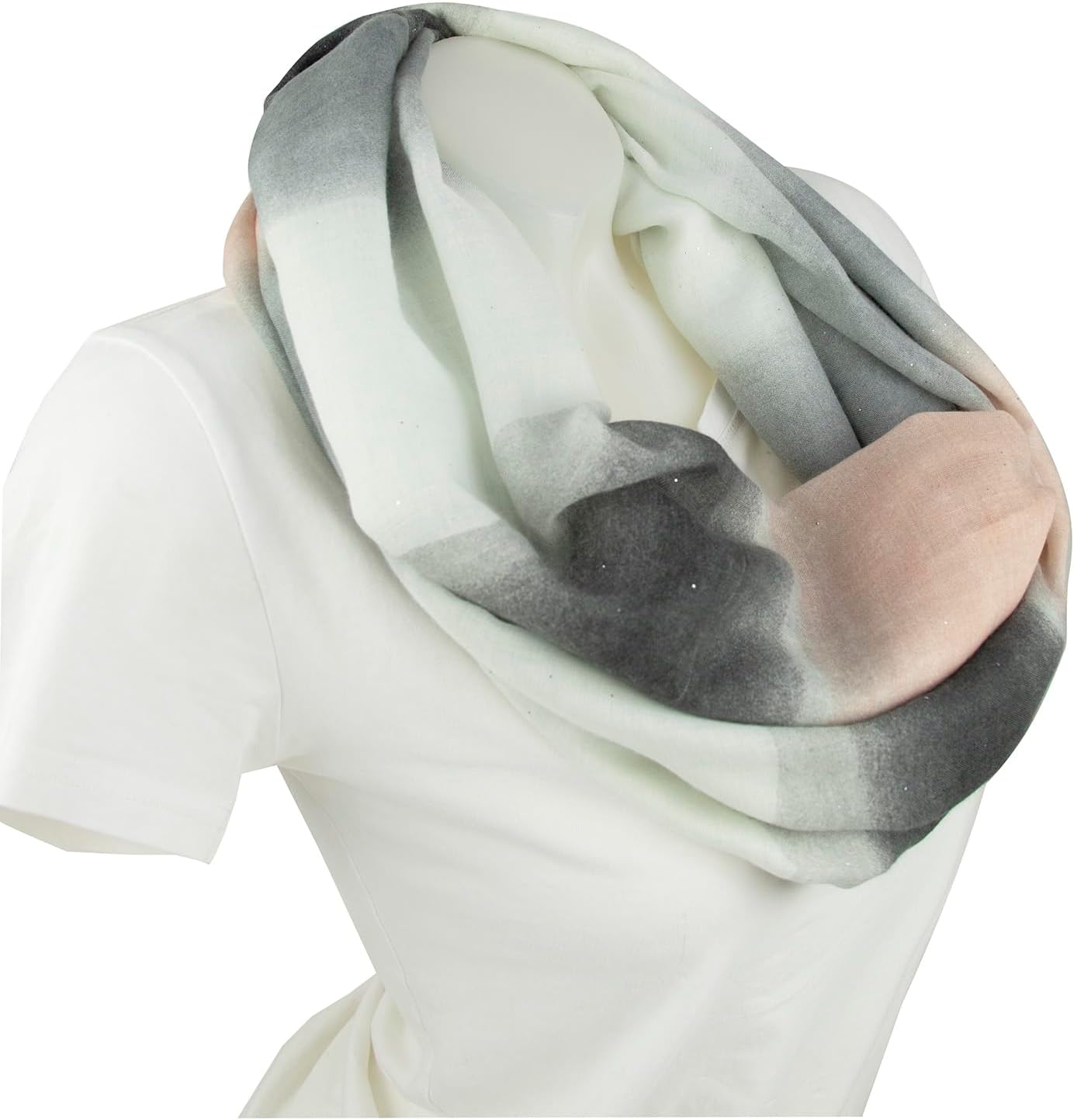 Detalle de Glamexx24 Damen Schal Langschal 180 x 80