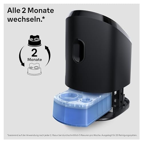 Detalle de Braun 3-in-1 ShaverCare Reinigungskartuschen – 6er Pack