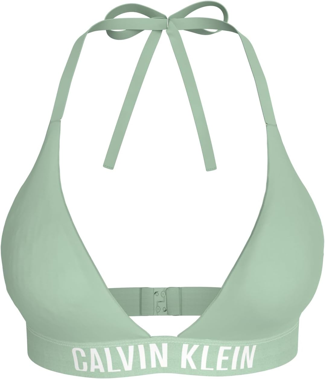 Detalle de Calvin Klein women’s halter triangle swim top (Lv00q61222)