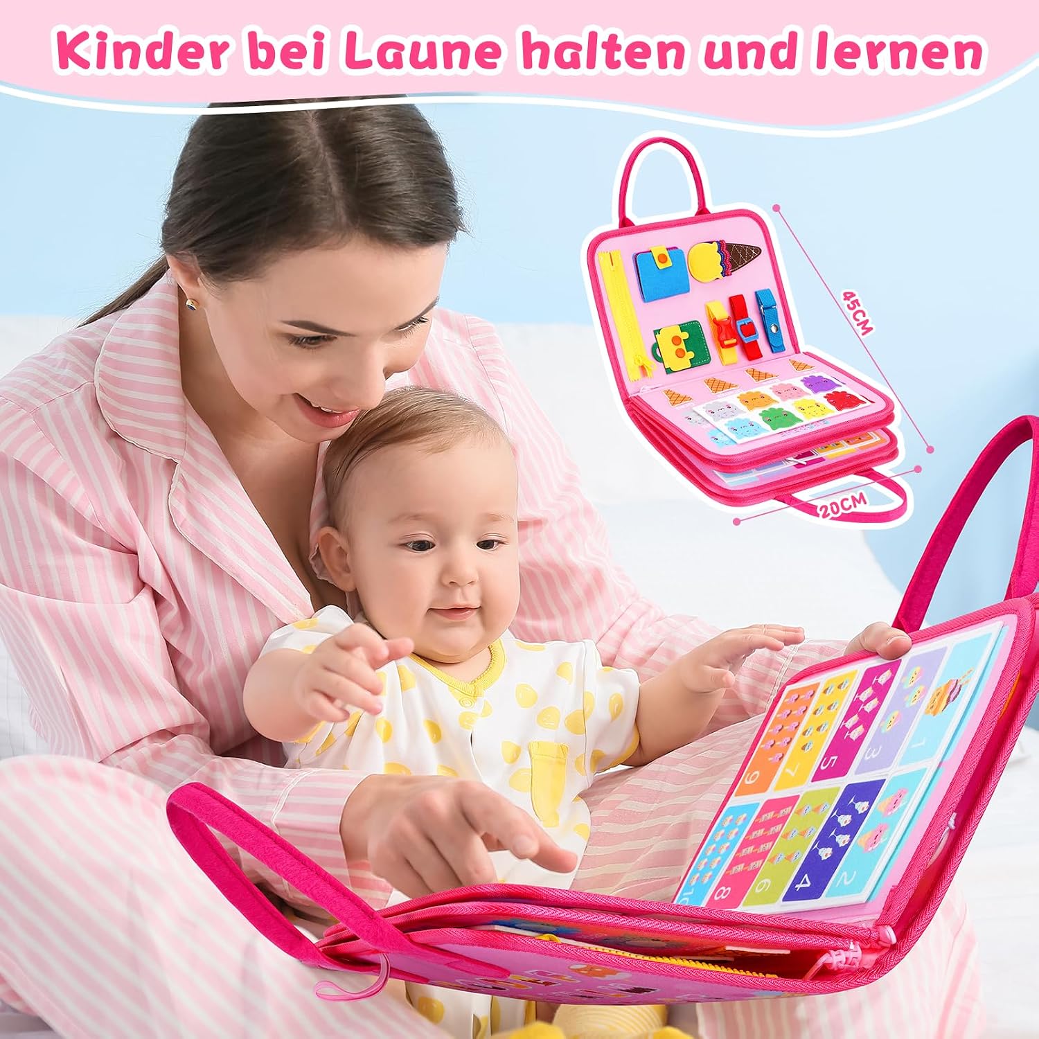Detalle 2 de Uilfsur Busy Board Eiscreme ab 1 Jahr