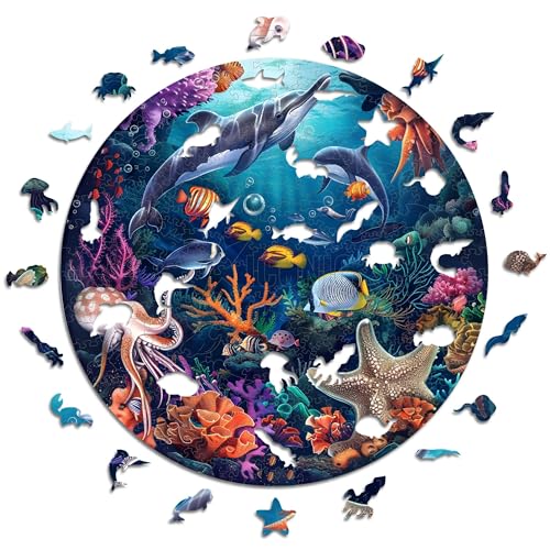 Detalle de Iconic Puzzles Animaux Marins 600 pièces