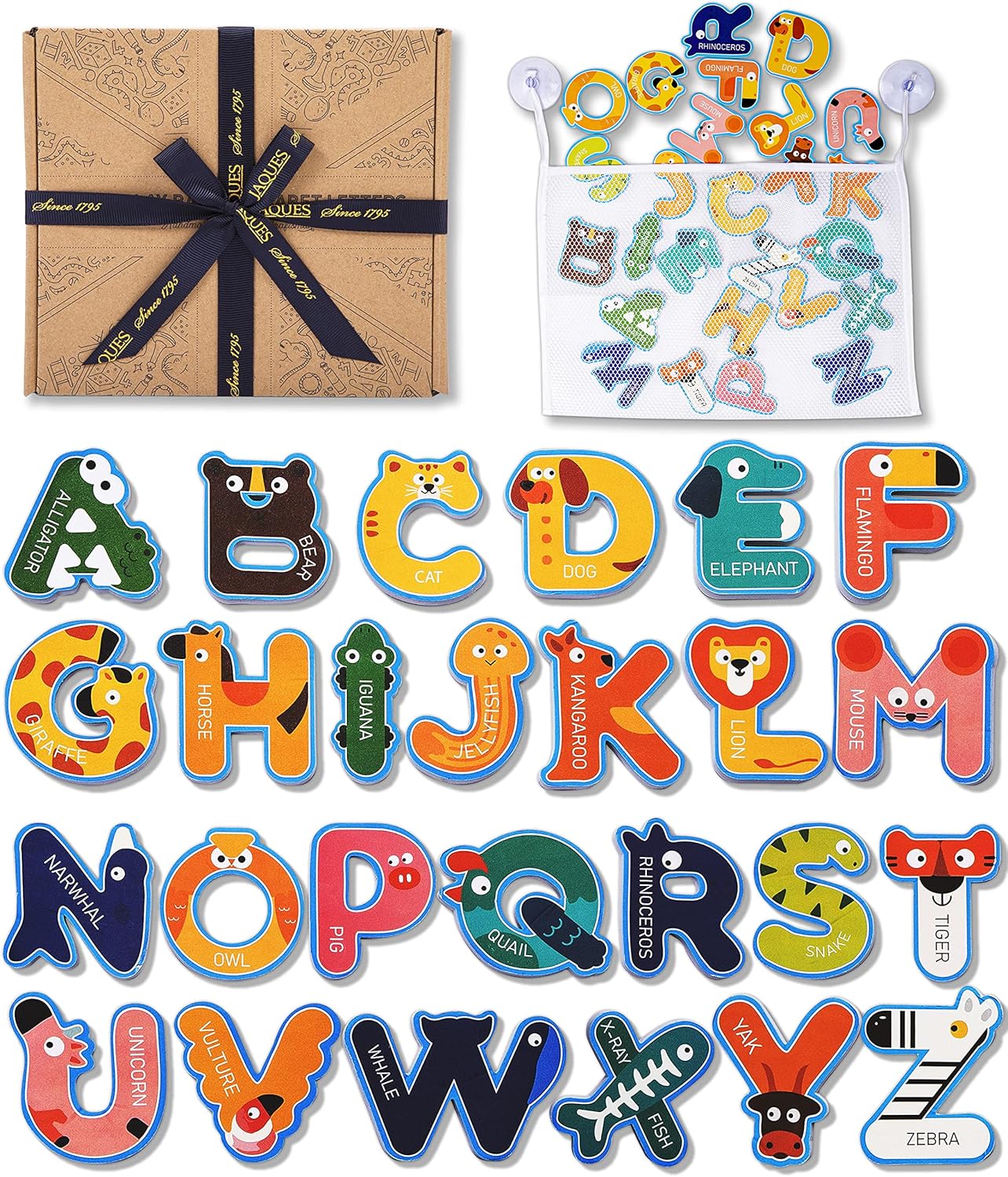 Detalle de Jaques of London Alphabet Foam Bath Letters