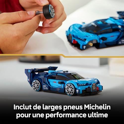 Thumbnail 3 de LEGO Speed Champions Hypercar Bugatti Vision GT – Maquette à construire avec minifigurine pilote