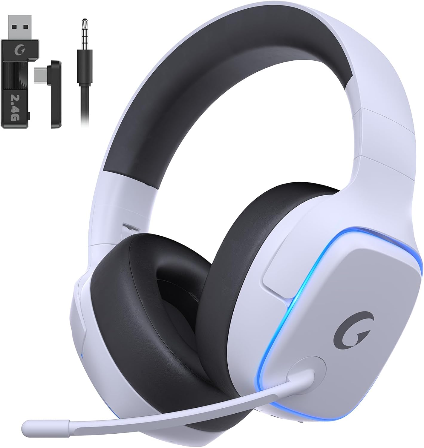 Detalle de Gvyugke 2.4GHz Wireless Gaming Headset 70H