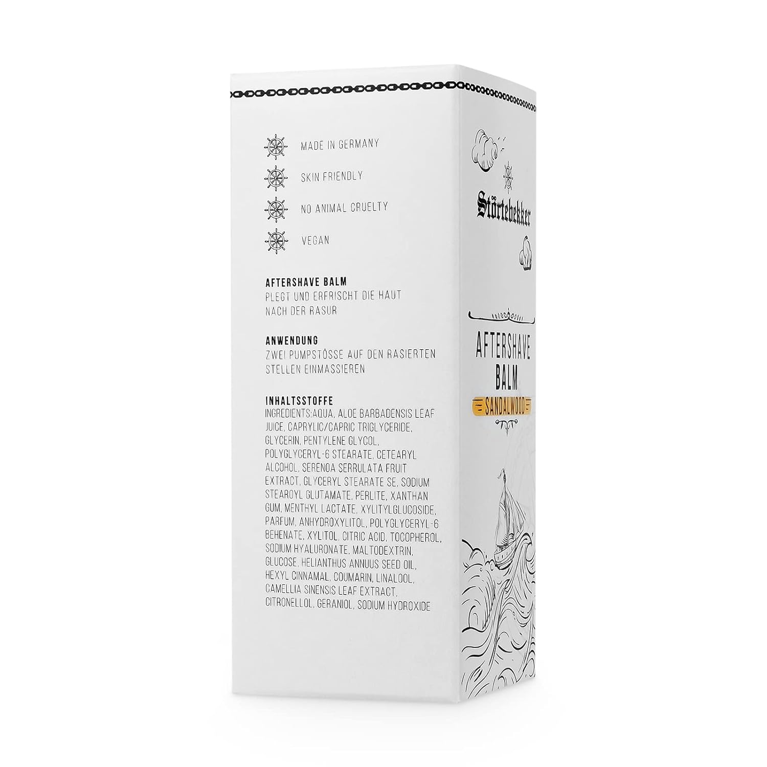 Thumbnail 6 de Störtebekker Premium After Shave Balm – Herren, Sandelholz Duft | Made in Germany