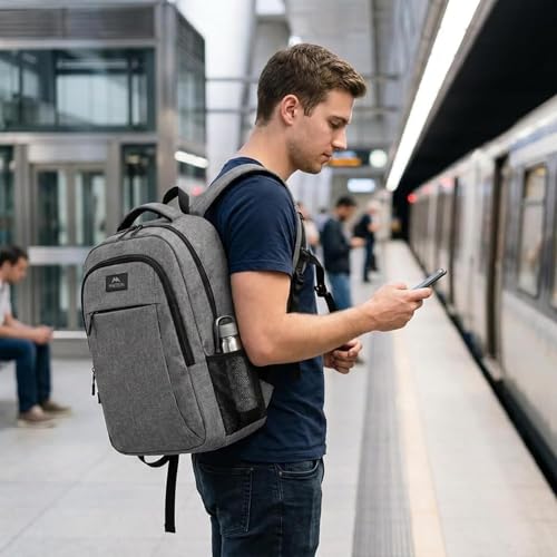 Thumbnail 6 de MATEIN Sac à dos ordinateur portable 17 pouces, 32 L, poche antivol