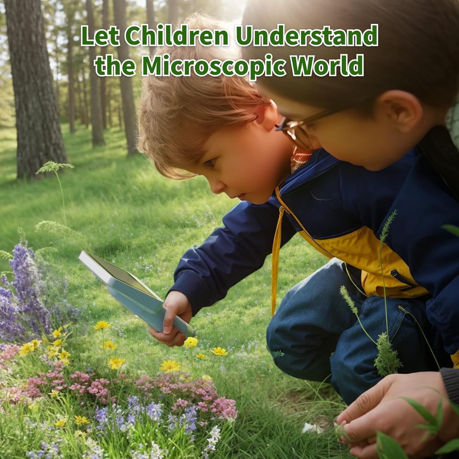 Detalle 2 de BEAVERLAB Finder 4.0" Kids microscope 1600X