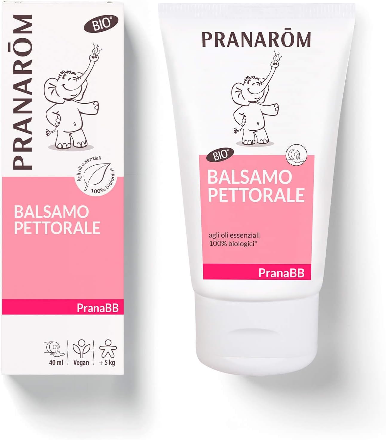 Detalle de PRANAROM - Pranabb - Bálsamo Pectoral para Bebés
