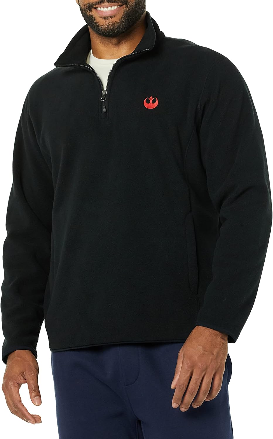 Thumbnail 6 de Amazon Essentials Disney | Marvel | Star Wars Men’s Polar Fleece Quarter-Zip Mock Jacket