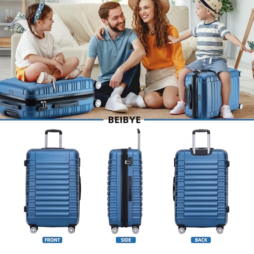 Thumbnail 1 de BEIBYE Reisekoffer 2088 Hartschalekoffer – robuster ABS-Koffer, 45 L, erweiterbar, 4-Rollen