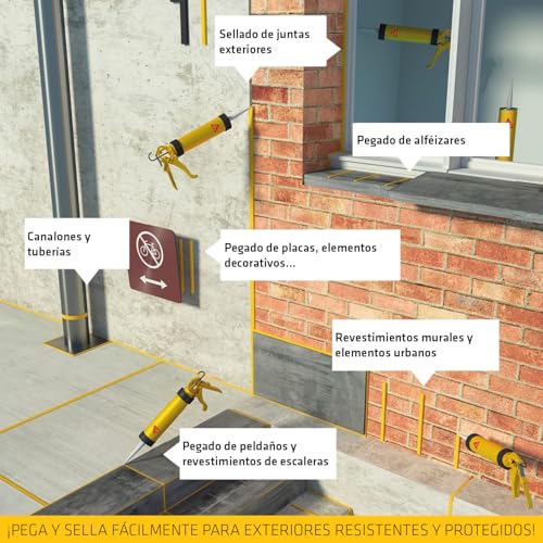 Thumbnail 10 de Sikaflex 11 FC Purform 300ml masilla multiusos 🏷️