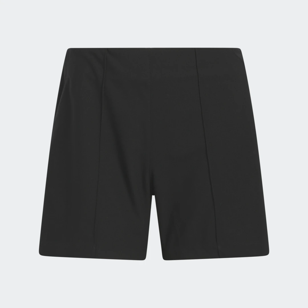 Detalle de Pantalón corto Pintuck 5-Inch Pull-On Golf de Adidas – negro