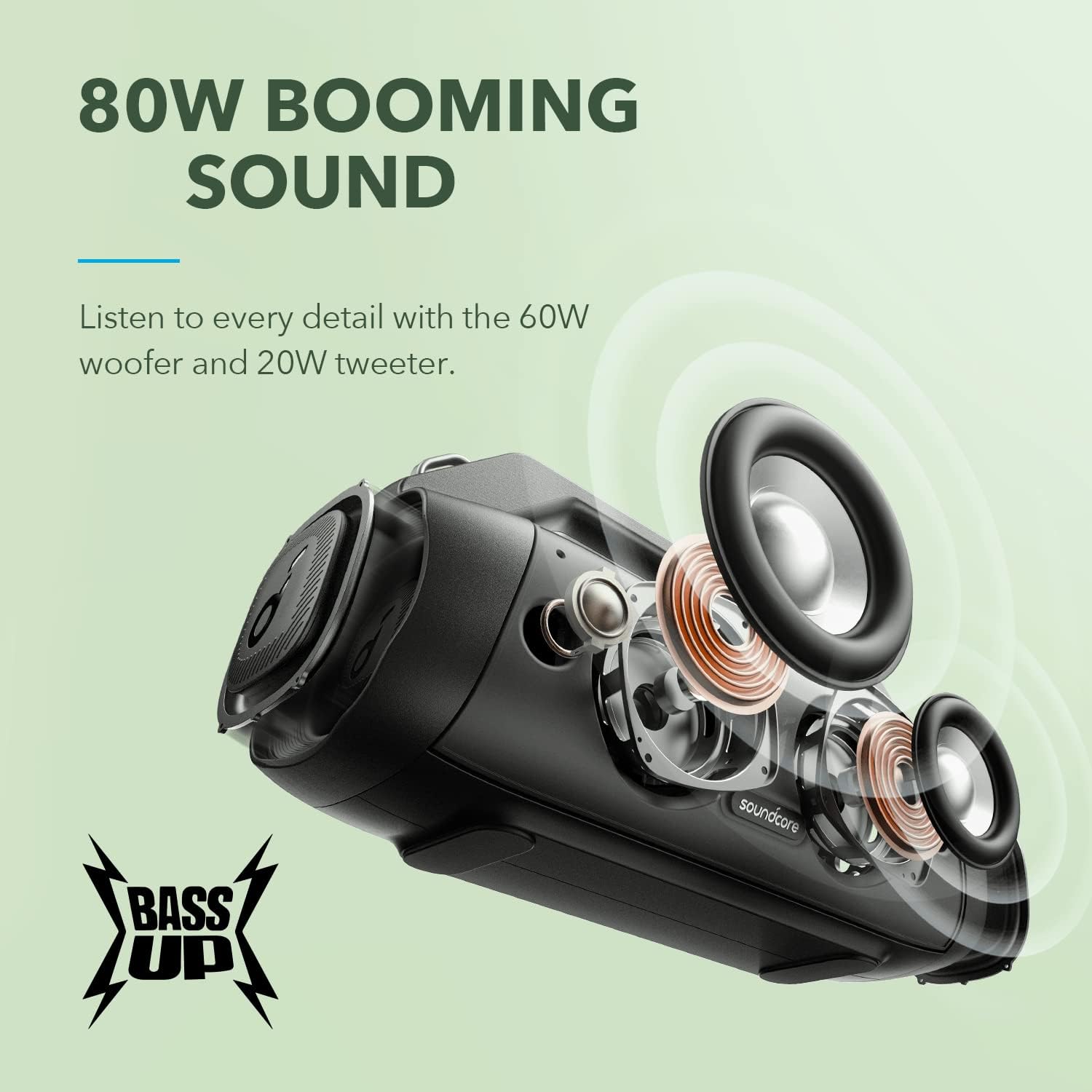Thumbnail 2 de Soundcore Motion Boom Plus: Altavoz Bluetooth Potente 🎶