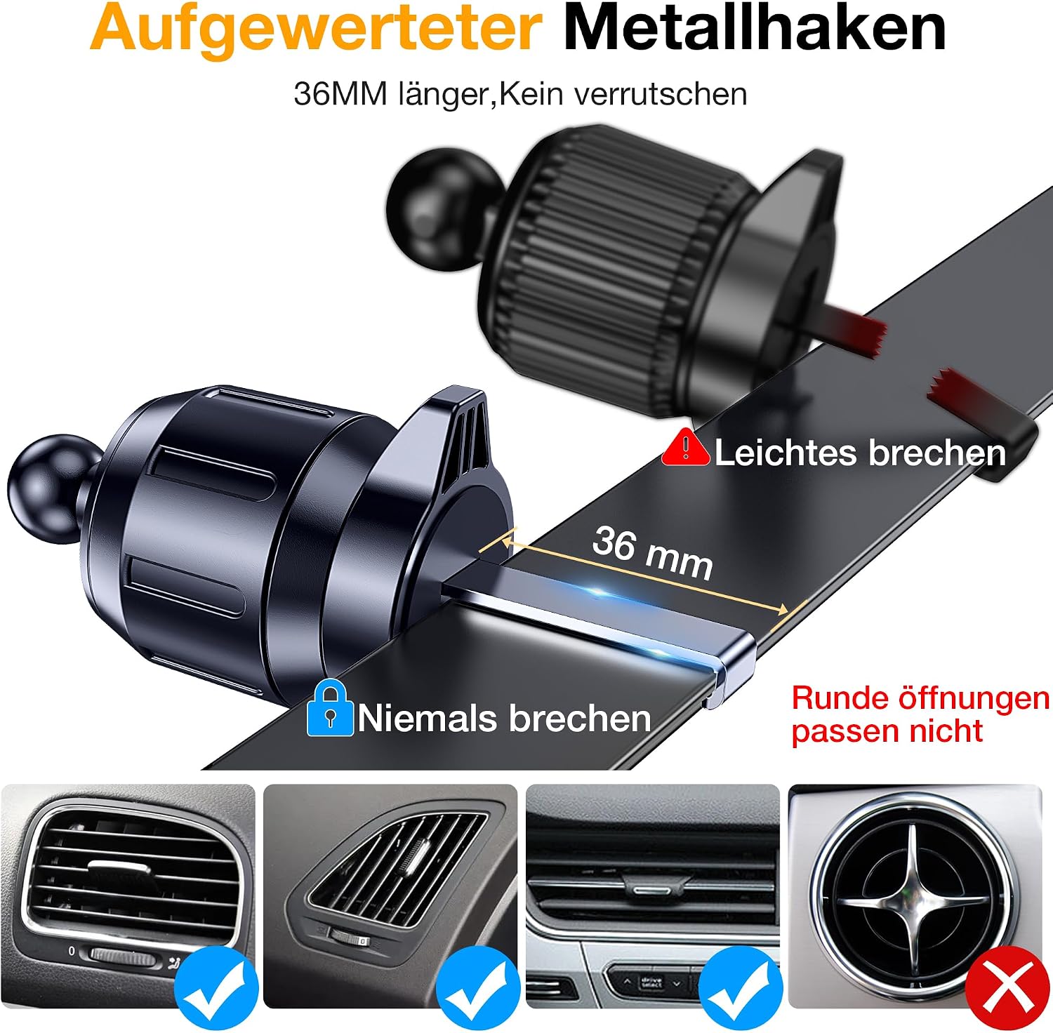 Thumbnail 5 de Coolpow Handyhalterung Auto Upgrade 4-in-1