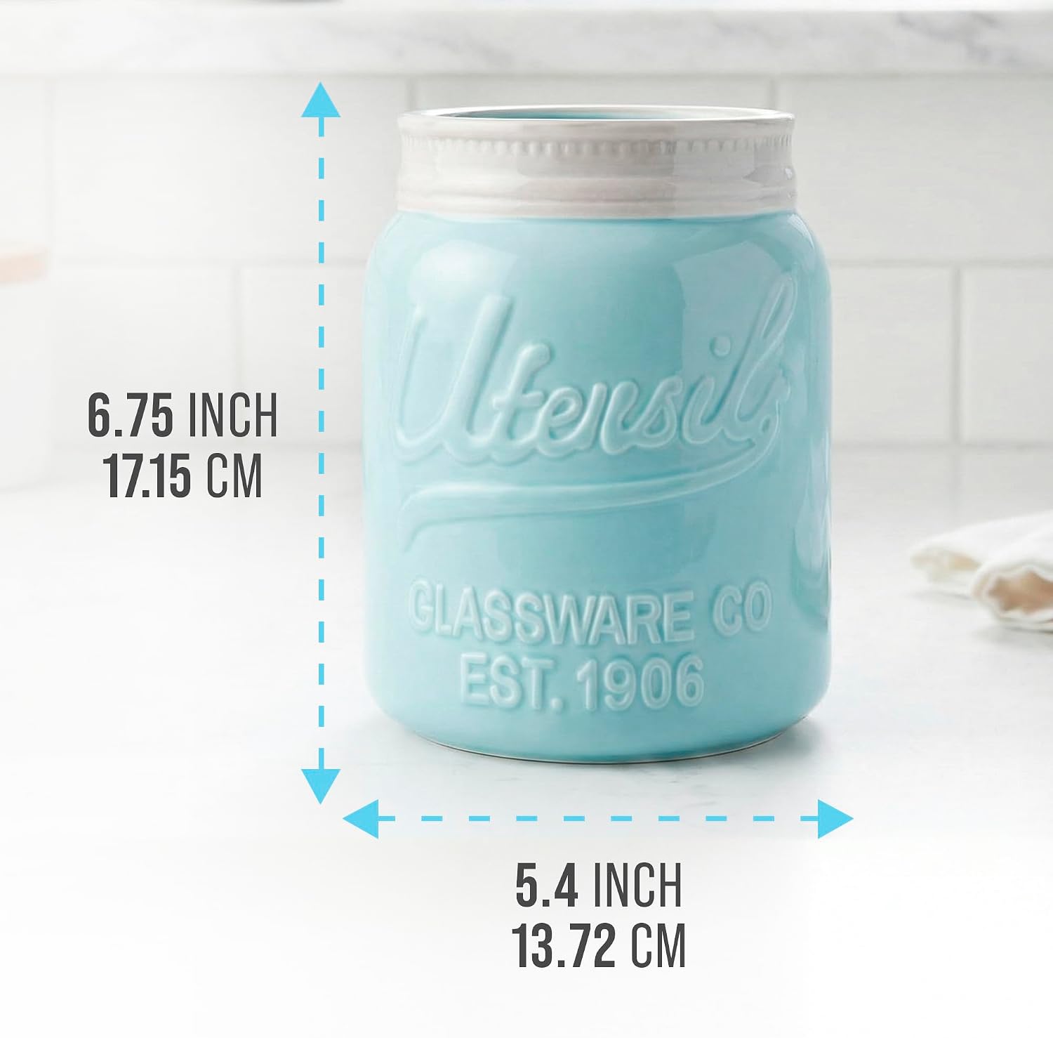 Thumbnail 2 de Comfify Wide Mouth Jar Holder, 7" 🫒